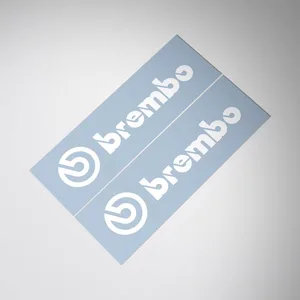 2 قطعة رسائل دراجة نارية ملصقات للماء DIY دراجة نارية الفرامل الفرجار التعديل التحديثي دائم الشارات الفينيل دراجة نارية الديكور اكسسوارات أفضل 10 مبيعات ملصقات Stihl - رقم 5