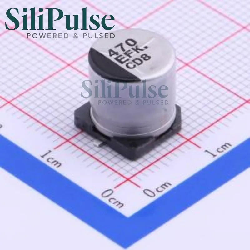 (20-100pcs) EEEFK1E471P SMD,D10xL10.2mm 100% Original In Stock 25V ±20% 637.5mA@120Hz 470uF
