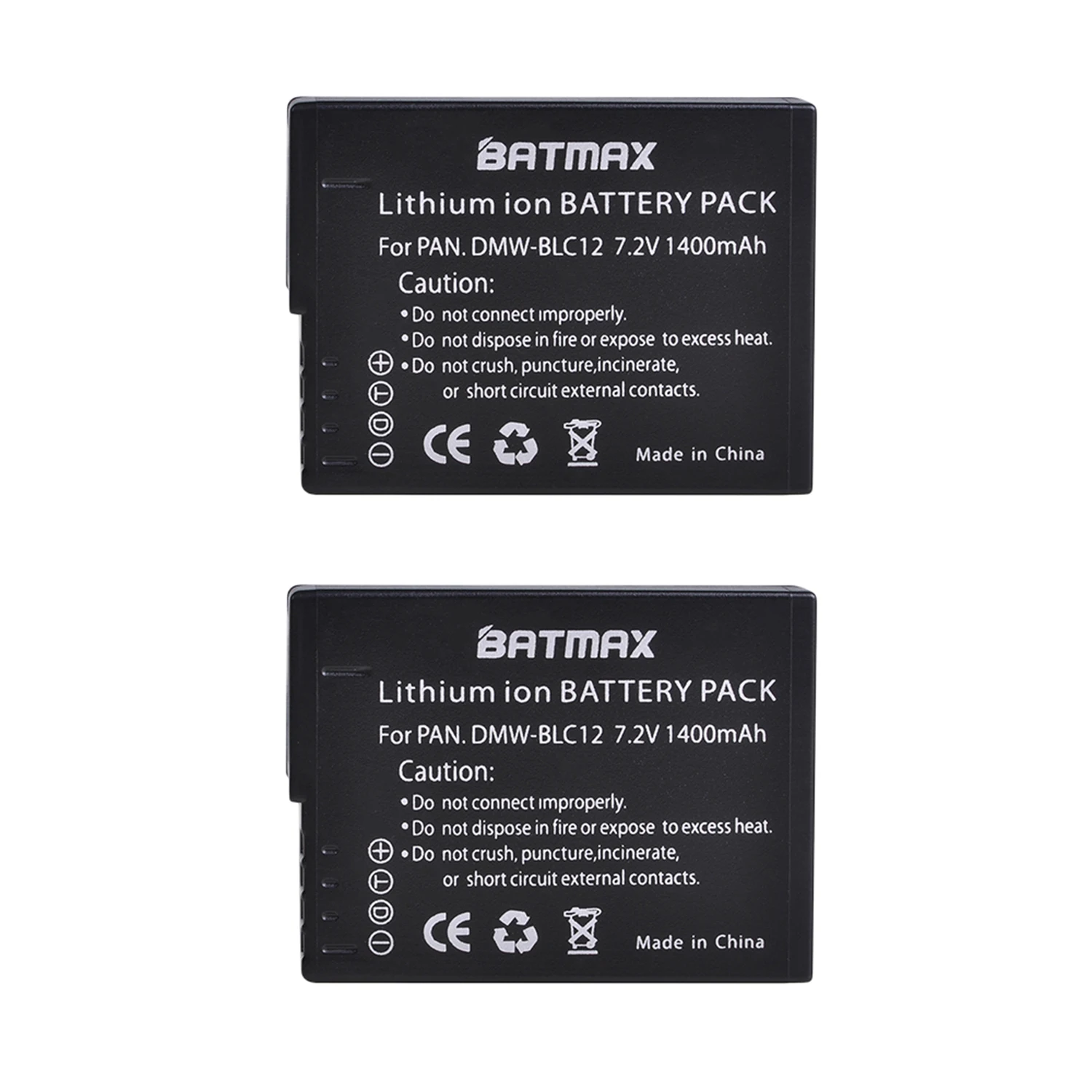 2Pack DMW-BLC12,BLC12E,BLC12PP,BLC12 bateria + podwójna ładowarka/kabel USB do Panasonic Lumix FZ1000,FZ200,FZ300,G5,G6,G7,GH2,DMC-GX8