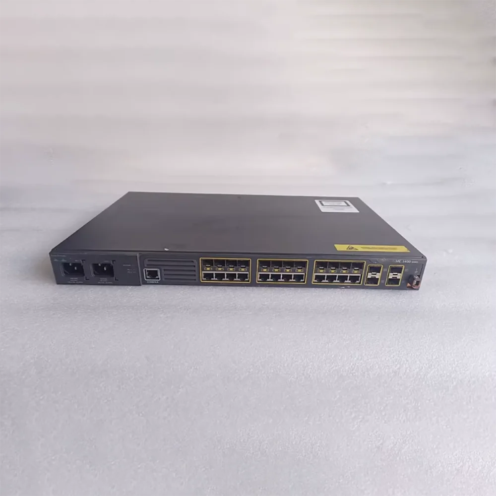 For CISCO ME-3400G-12CS-A 12 port gigabit electrical port 12 port SFP optical port gigabit switch