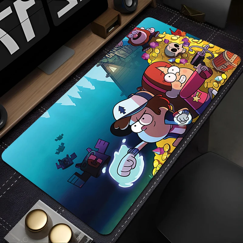 Mouse Pad Laptop Non-slip Esport Office Laptop Desk Mat Game Player Mousepad Disney Movie G-gravity F-falls Mini PC Keyboard Pad