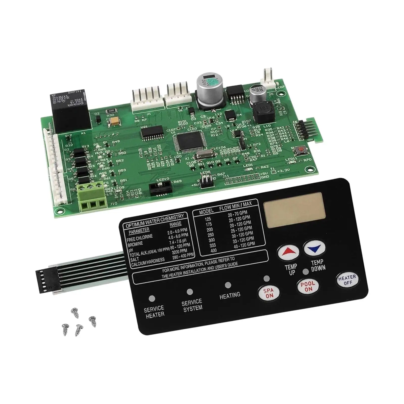 42002-0007S Zwembadverwarmer Control Board Kit Reparatie Onderdelen Professioneel Eenvoudig