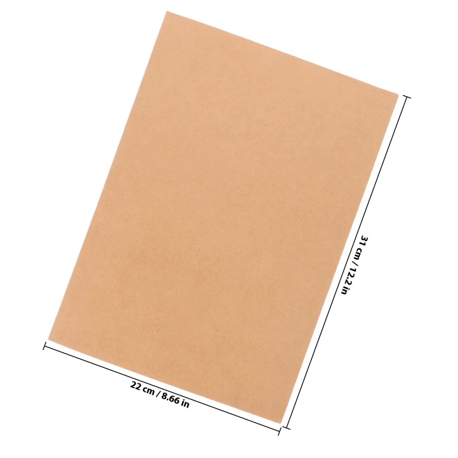 Organizzatore di file di carta A4 da 10 pezzi Cartella di carta Kraft Porta documenti a slot singolo per cartella di file per uso domestico per ufficio, scuola