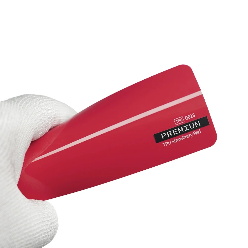 

HEY FILM Color PPF TPU Strawberry Red Paint Protection Film Self Healing TPU Colorful Car Body Stickers PPF Manufacturers