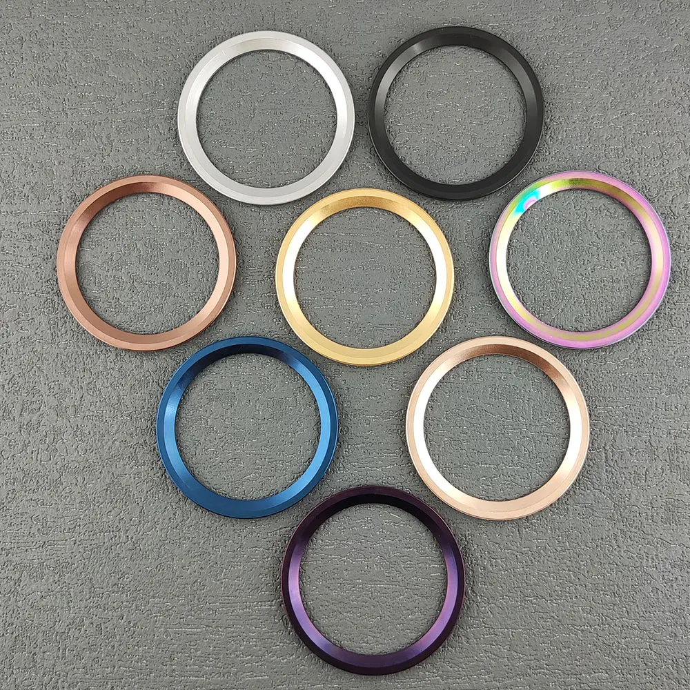 38 mm Metall-Uhrenlünetteinsatz-Ringsteigung, geeignet für 40 mm Gehäuse NH35/NH34 GMT Tauch-Herrenuhrenteile