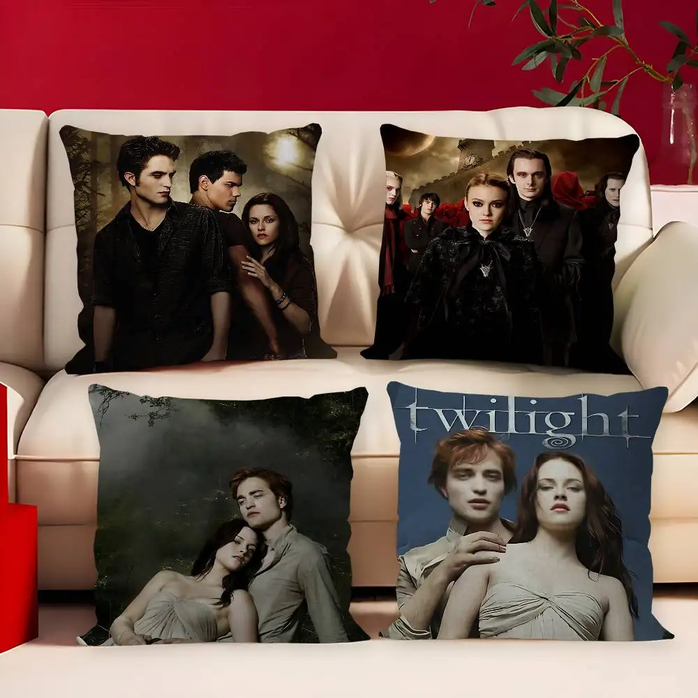 Classic Popular Love T-TwilightS Movie Maple Design Cushion Cover Happy Autumn Harvest Decor Holiday Decorati Pillow Cover