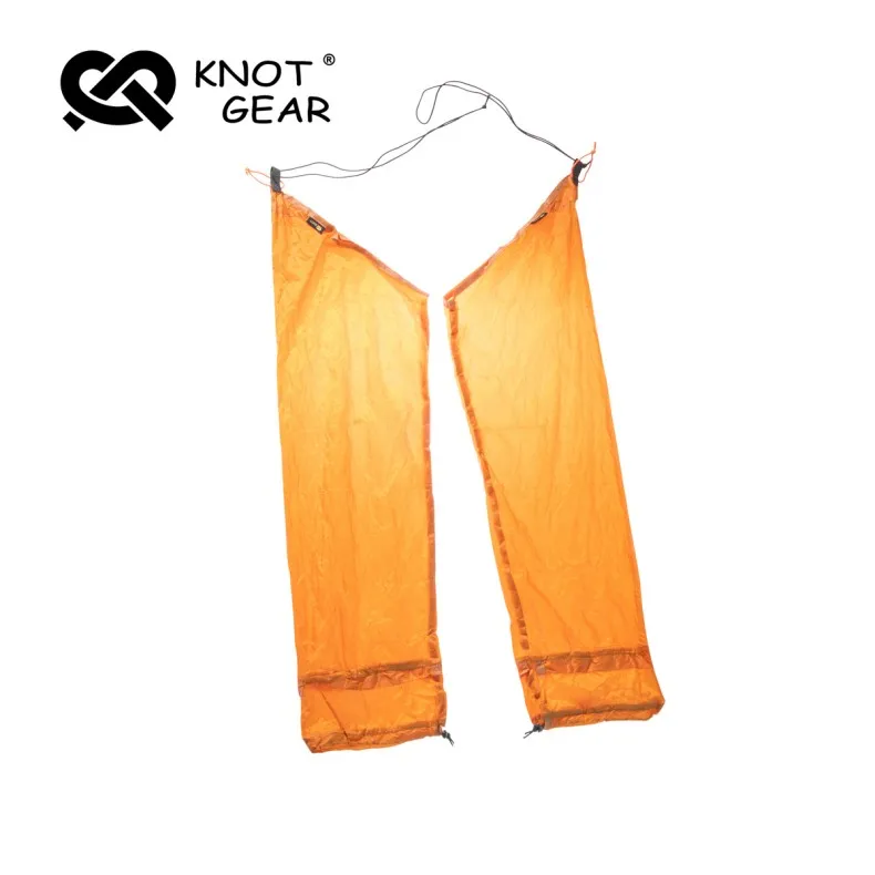 Knot Outdoor Rain Pants Ultralight 20D Nylon Double-sided Silicon Fabric Mountaineering Hiking Camping Waterproof Rainproof