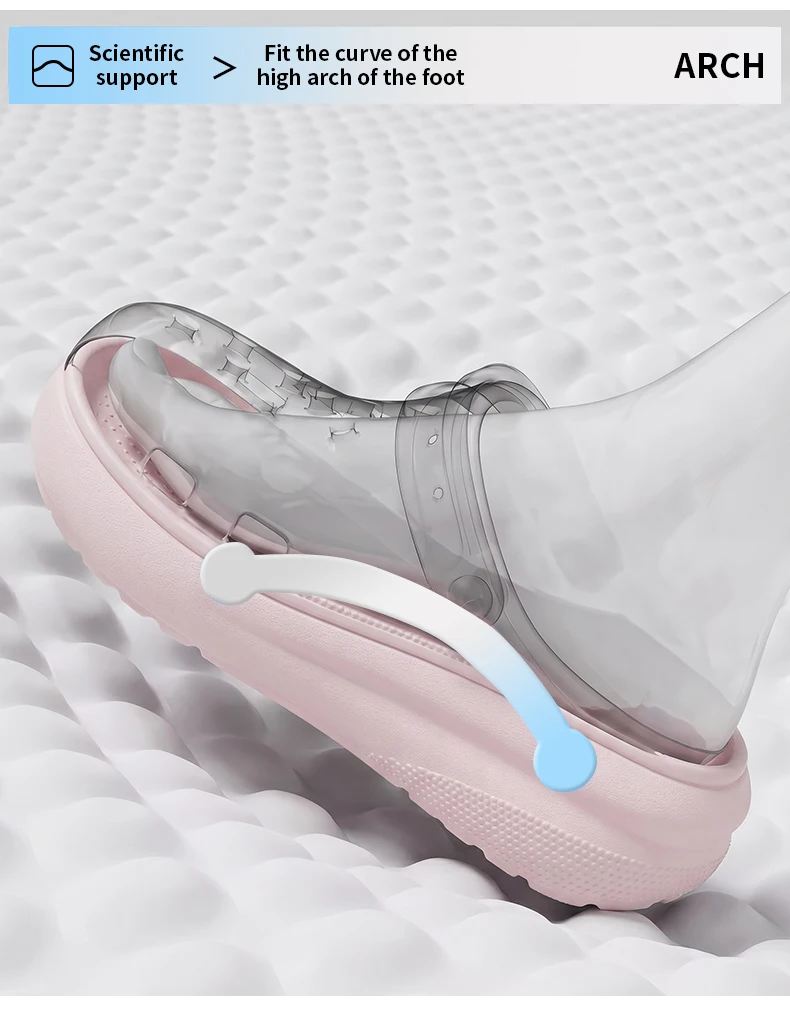 SHAJI Neue Damen EVA Clogs mit geschlossener Zehenpartie, rutschfeste, weiche Sommer-Slipper für drinnen, zu Hause, draußen, am Strand, für Paare, lässige Slides – Detail 4