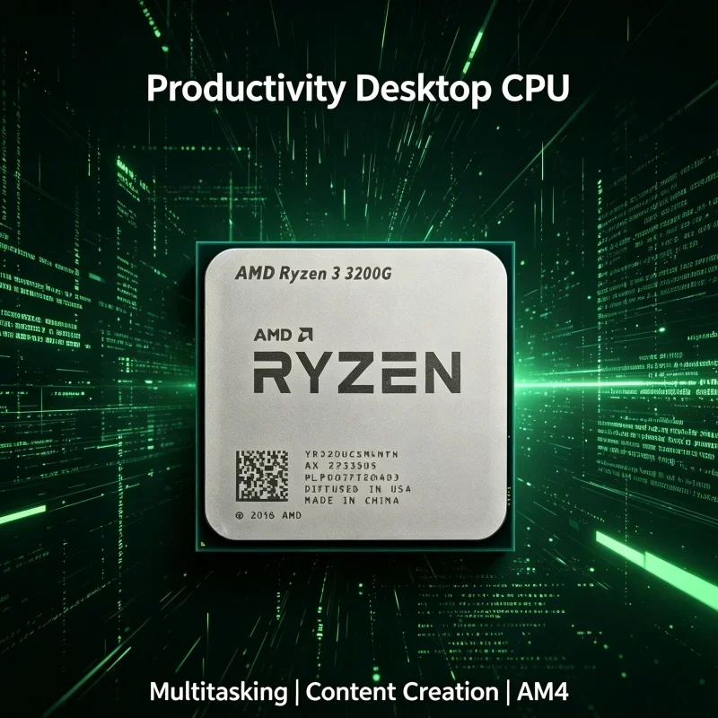 amd-ryzen-3-pro-3200g-socket-am4-desktop-apu-36ghz-65w-4‑core-4‑thread-l3-4m-con-grafica-vega-8-integrata-cpu-per-computer