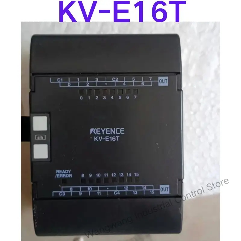 Second-hand test OK , Programmable  controller KV-E16T
