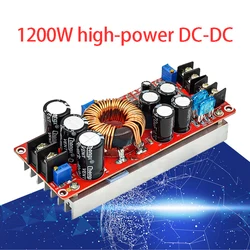 1200W high-power DC-DC boost constant voltage constant current adjustable vehicle charging power supply module