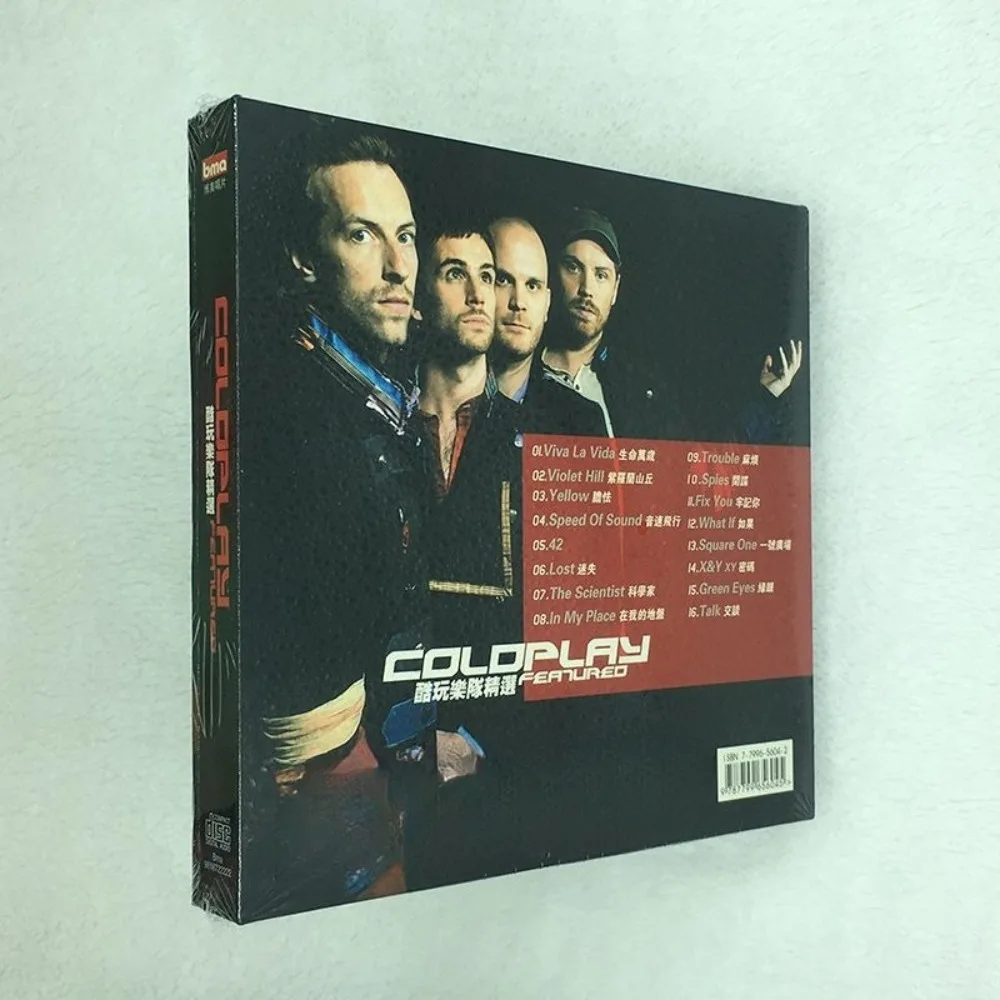 Coldplay Greatest Hits Album CD Viva La Vida British Rock Music Collection