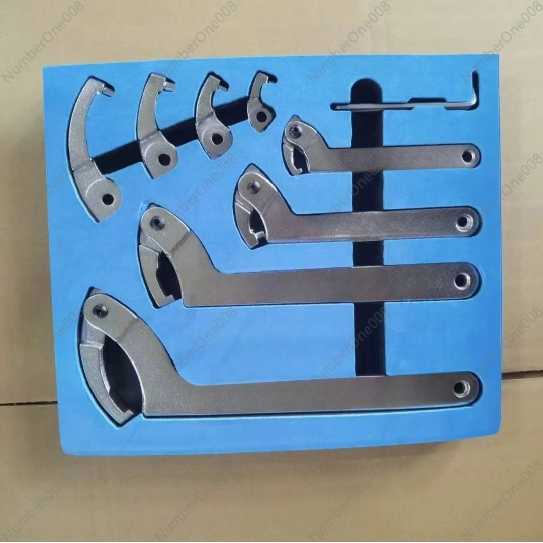 

Heavy Duty Adjustable C-Type Crescent Hook Wrench For Ultrasonic Mold