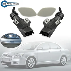 MTAP For Toyota AVENSIS T25 2003-2005 Front Headlight Washer Nozzle Actuator Pump Headlamp Cleaning Water Spray Jet Cover Cap
