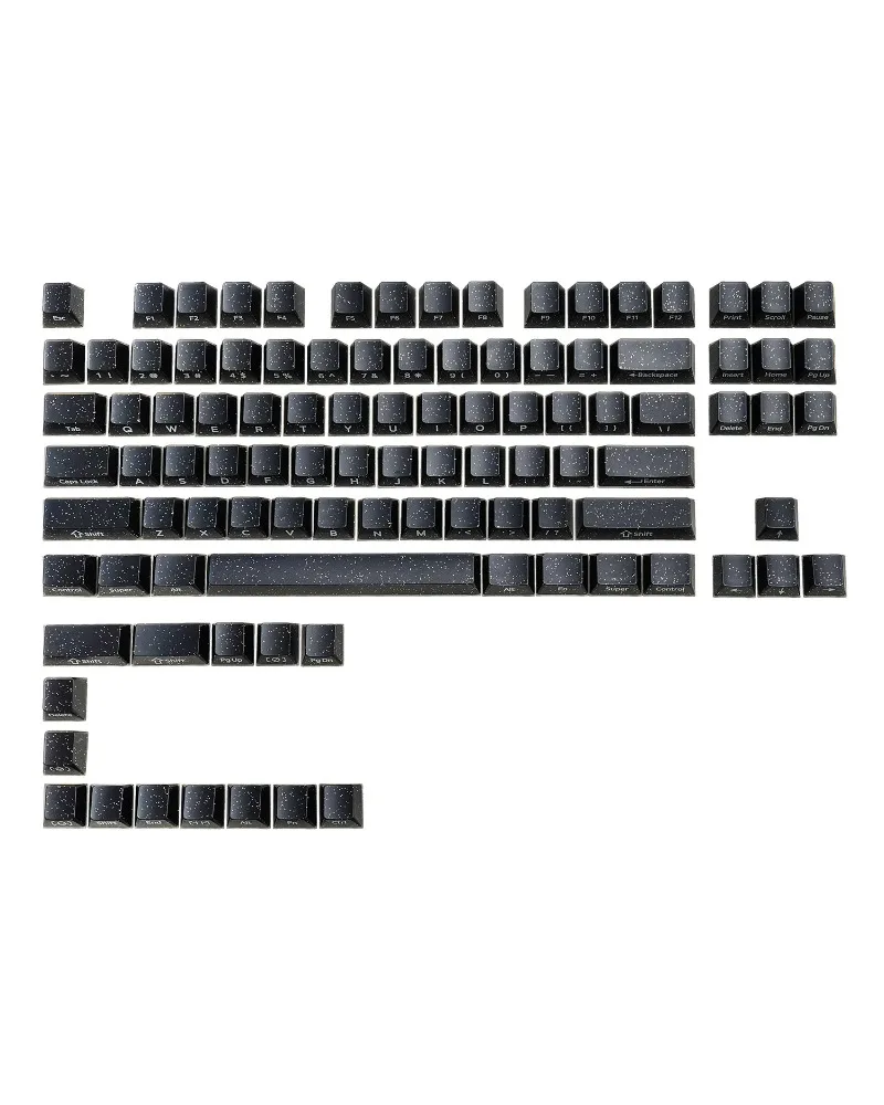

Side engraved keycaps PC two-color injection molded wooting/customized transparent keycaps