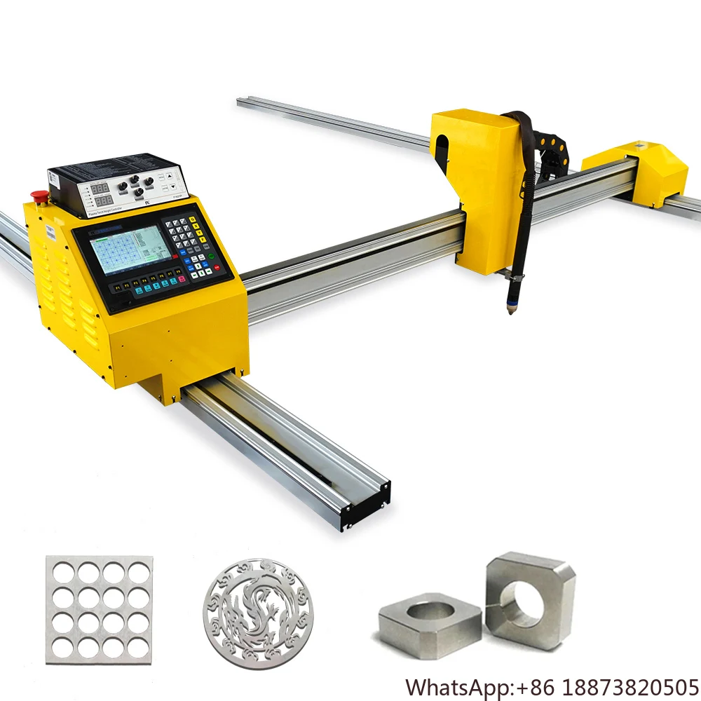 portable gantry type mini cnc plasma cutting machine metal steel sheet cutter for iron stainless steel