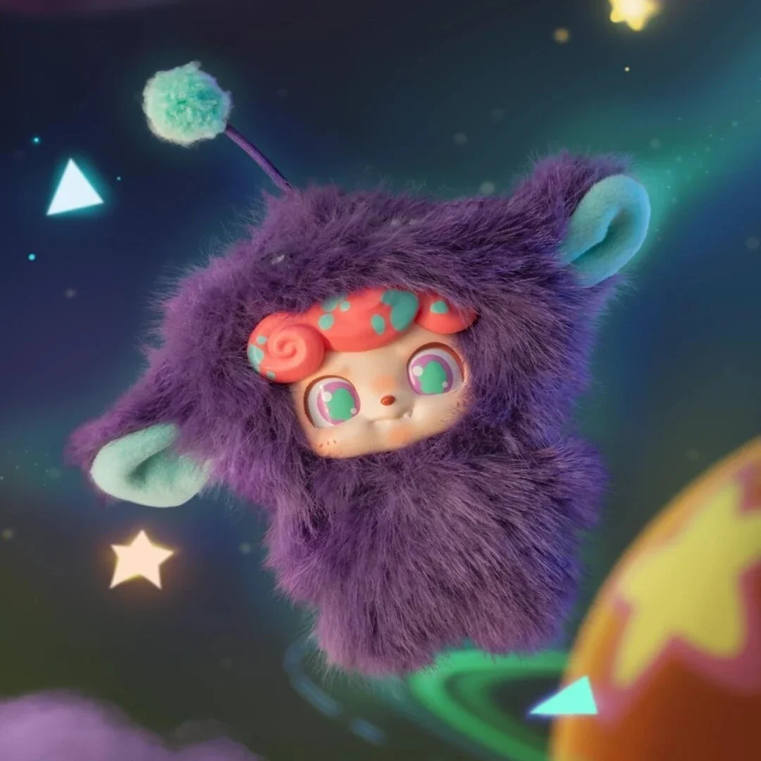 NUOVO autentico Q.Kid Wave Club Series Mini scatola cieca in peluche scatola in vinile bambola carina bambole adorabili borsa appesa ciondolo decorazione regalo