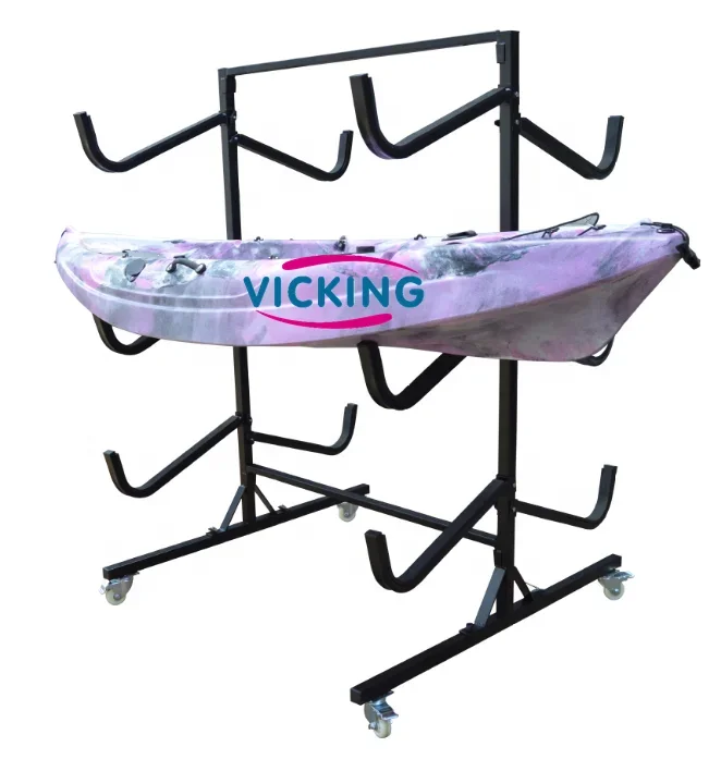 Vicking Six-armed kayak rack kayak stand 35kgs kayak ground rack