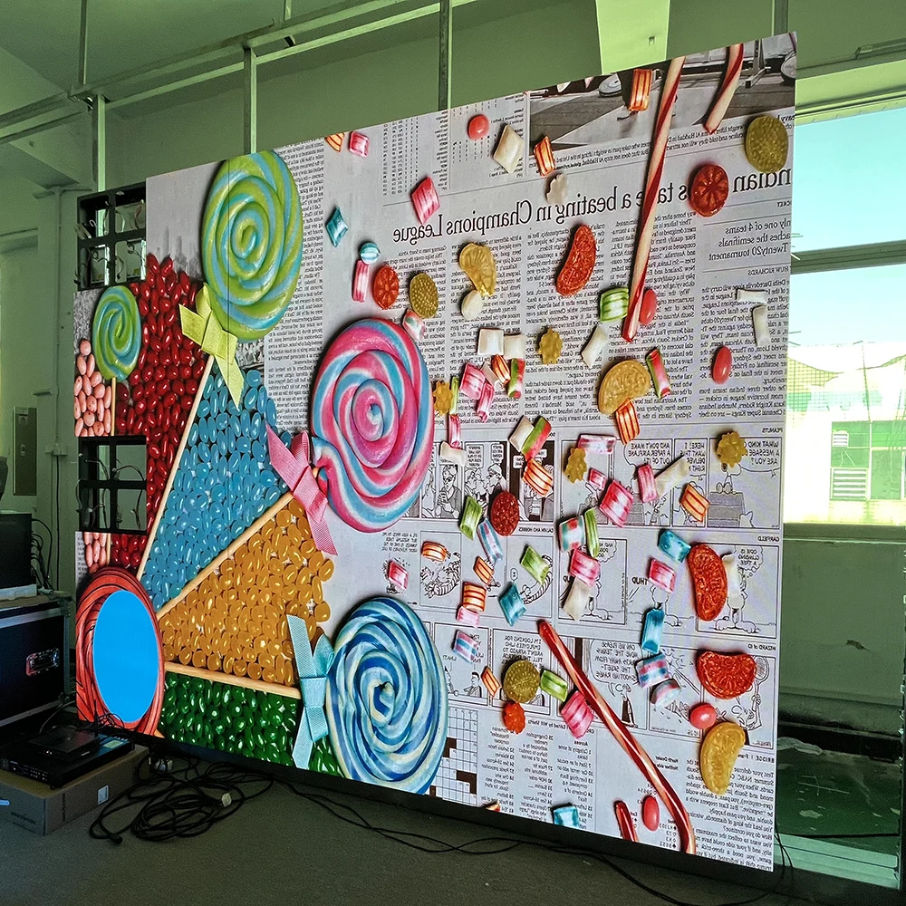 PrivaLED Dj Booth Rental Large Led Screen  for Concerts P3.91 Indoor Event Stage Advertising Screen Panel