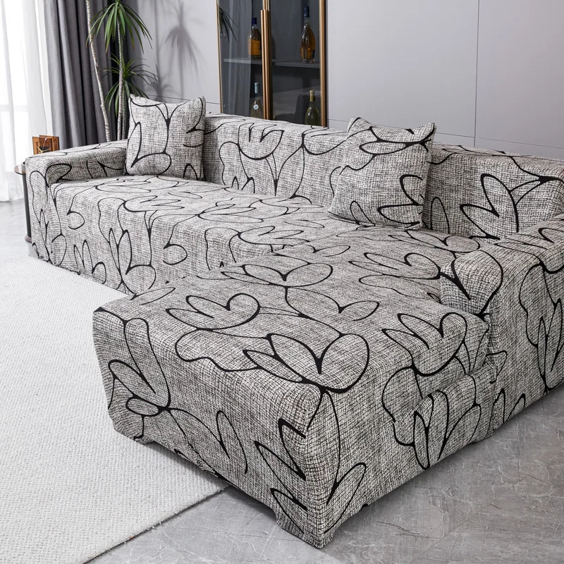 All-inclusive Sofa Cover Universal Elastic Sofa Cover for All Seasons, Single, Double, and Combination Sofa Cover, Dustproof Cov
