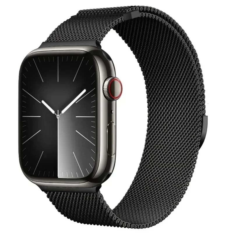 Magnetisches Armband für Apple Watch 9 8 7 41 45mm Ultra 2 49mm Herren Damen Metall Atmungsaktives Band für iWatch 6543SE 44 40 42mm Gürtel – Detail 8