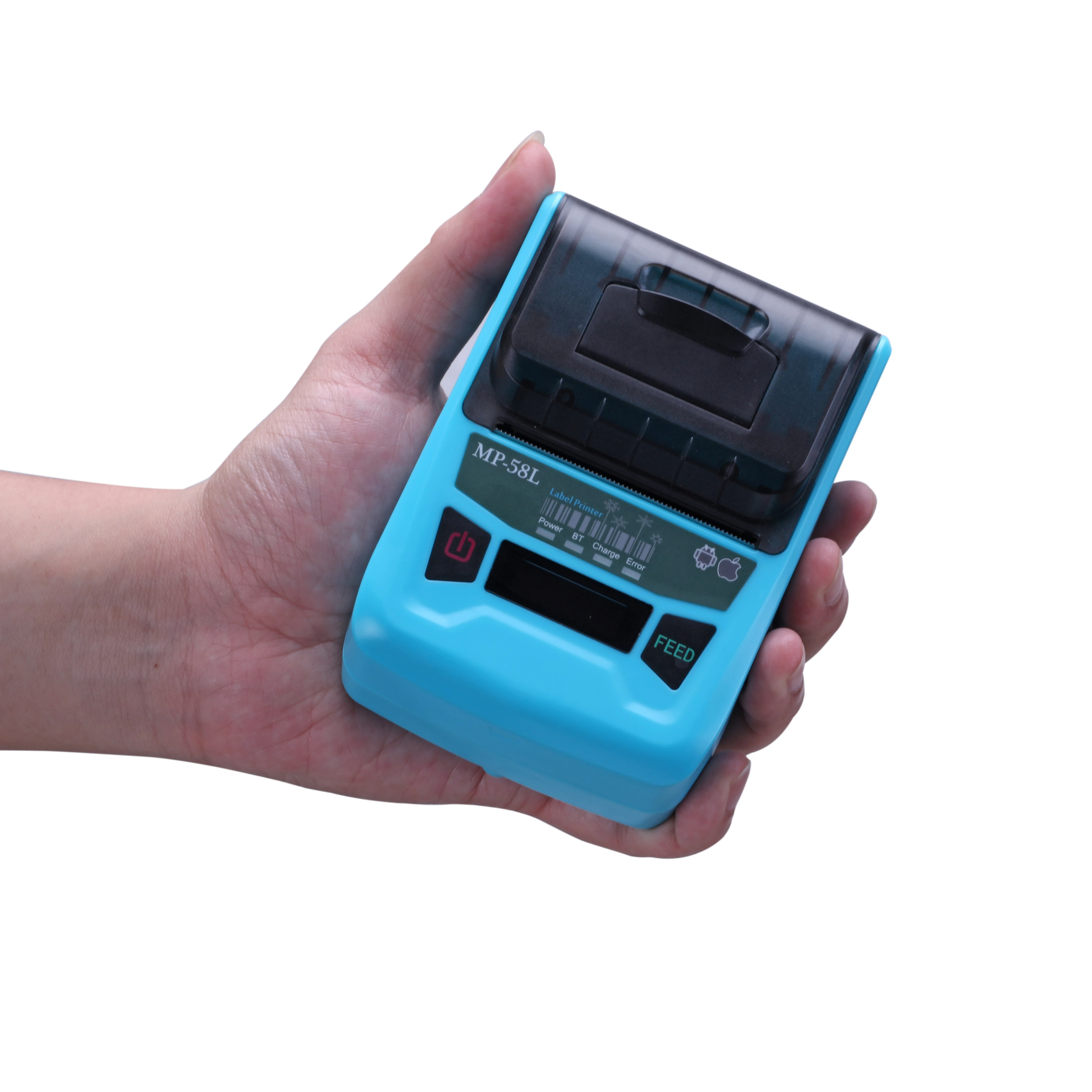 Mini Price Tag Label Thermal Printer Machine Portable Blue Tooth Cloth Fabric Sticker Label Thermal Printer For Jewelry Label