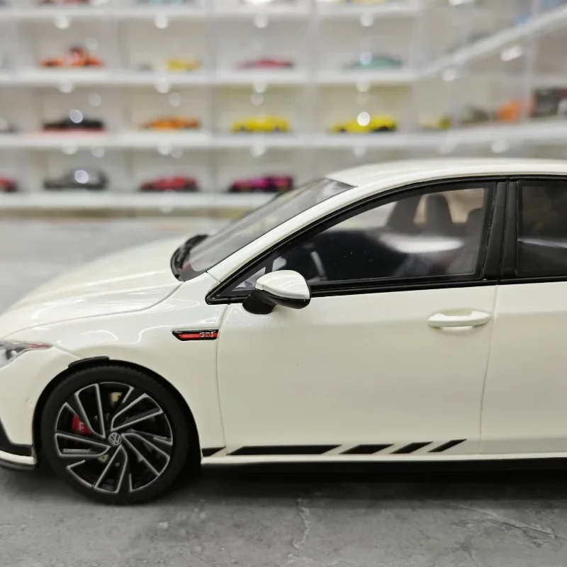 OTTO Diecast 1/18 Scale VOLKSWAGEN GOLF VIII GTI Alloy Model Car GOLF GTI Play Vehicles Toys for Boys