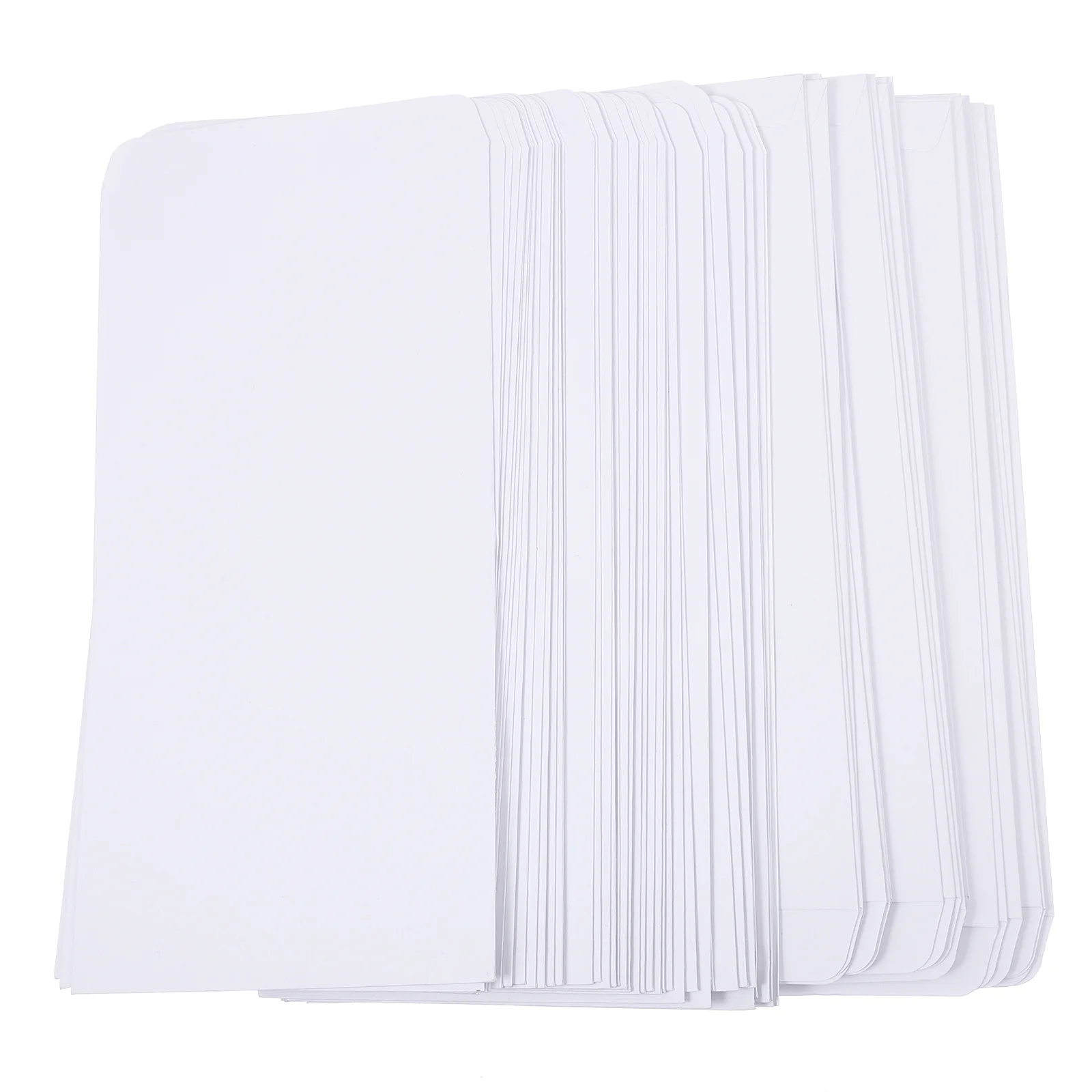 Envelopes De Papel Em Branco, Mail Sack, Envelopes De Embalagem De Dinheiro, Sacos De Armazenamento De Dinheiro, Carta Grossa, No Word Office, 100 Pcs