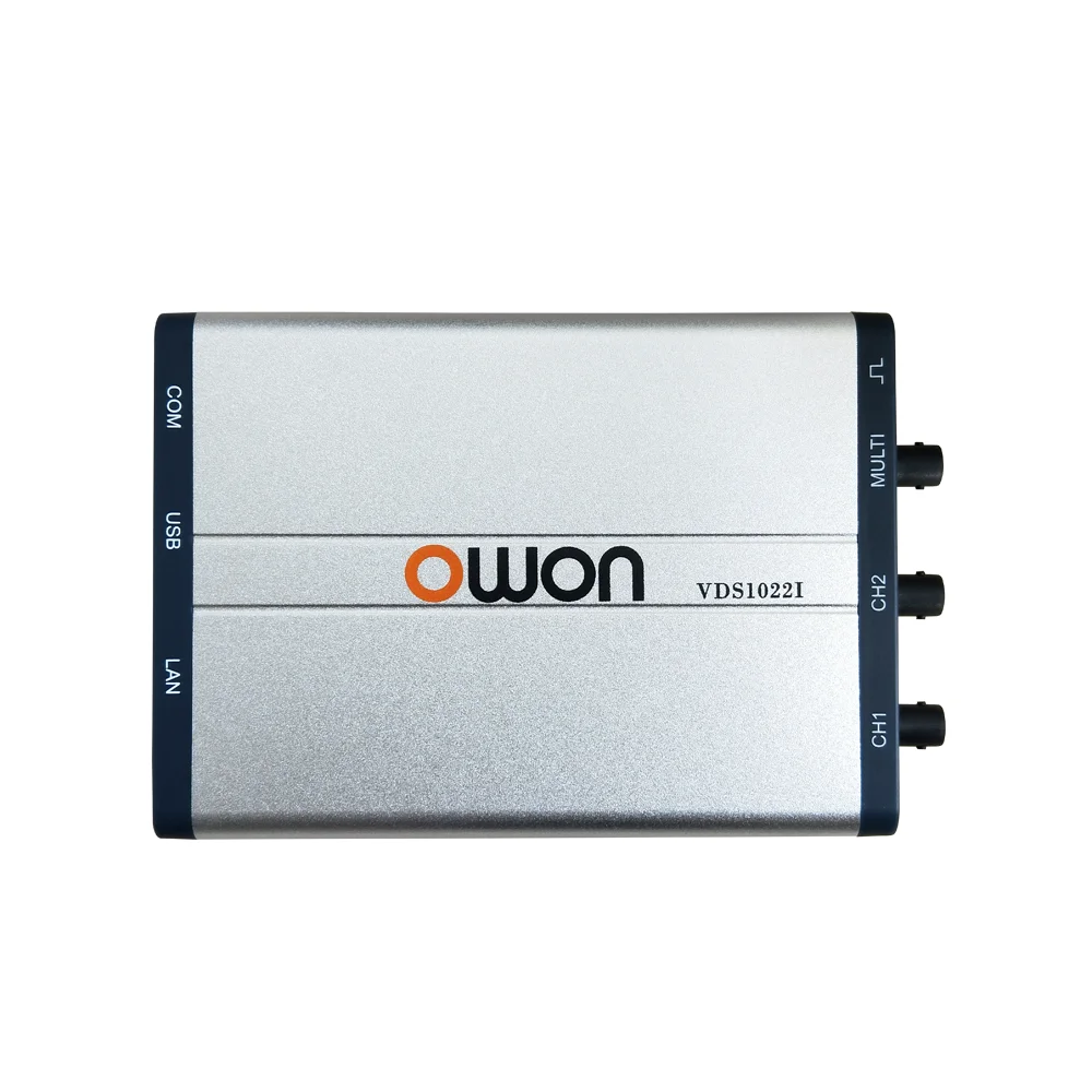 OWON VDS1022I VDS1022 Virtual PC Digital Storage Oscilloscope 100Msa/S 25Mhz Bandwidth Handheld Portable USB Oscilloscopes Tools