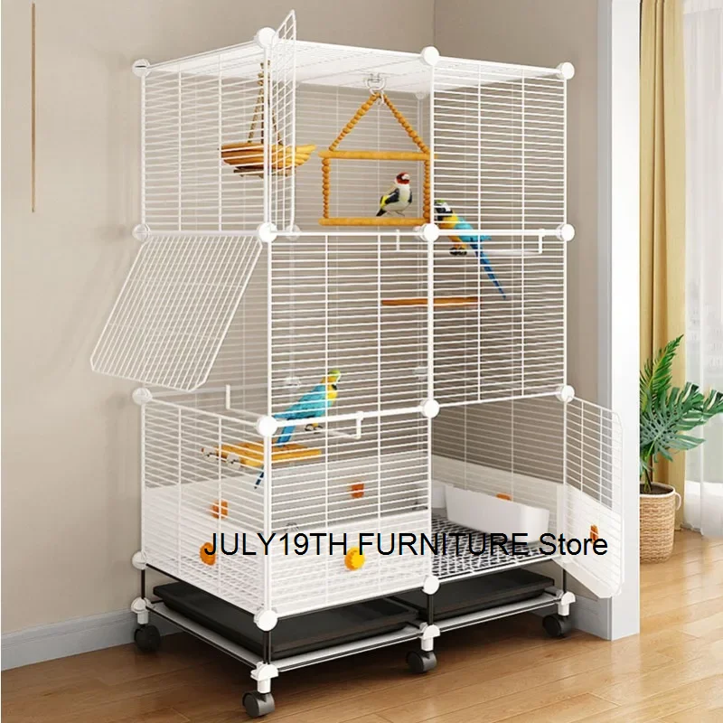 Decoration Feeder Bird Nest Accessories Hamster Decoration Bird Cage House Parrot Jaula Accesorios Decorative Home Cages