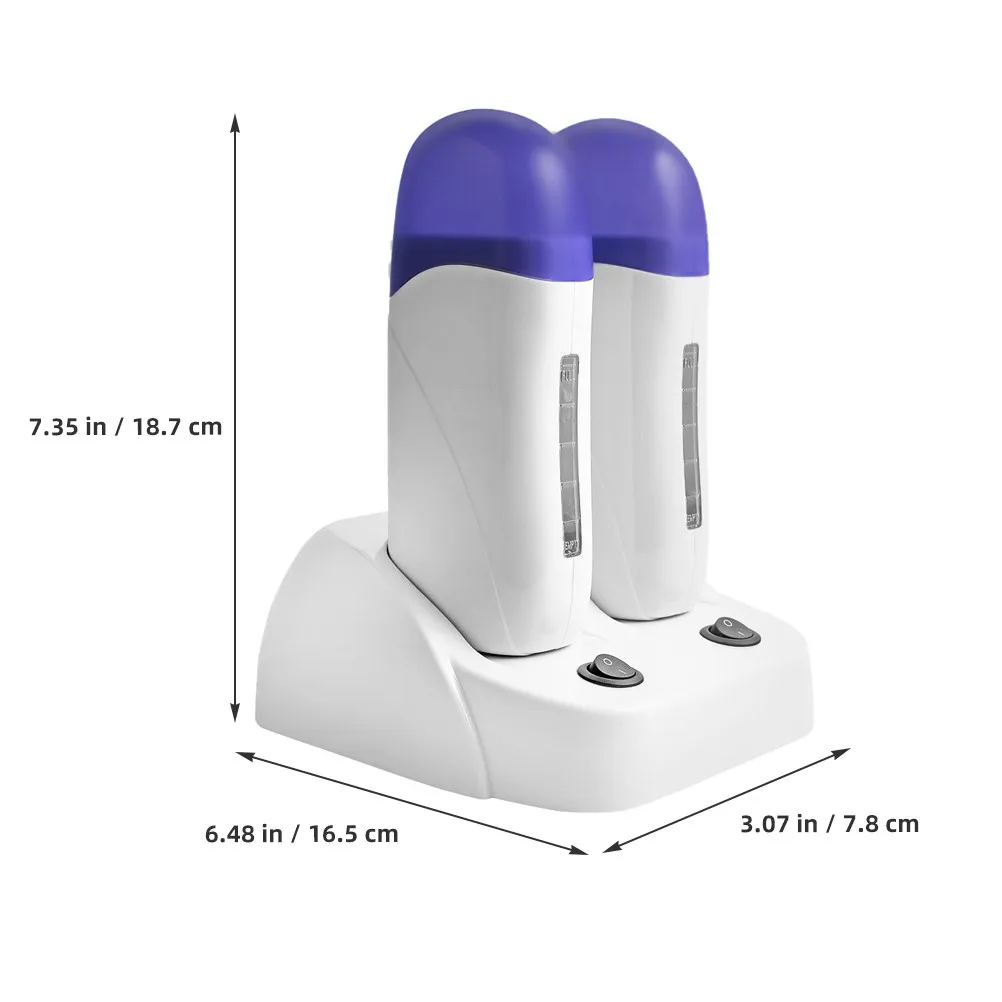 1Set Personal Wax Warmer for Woman Compact Depilatory Wax Machine Long Life Material Compatible with All Waxes Salon Home Use