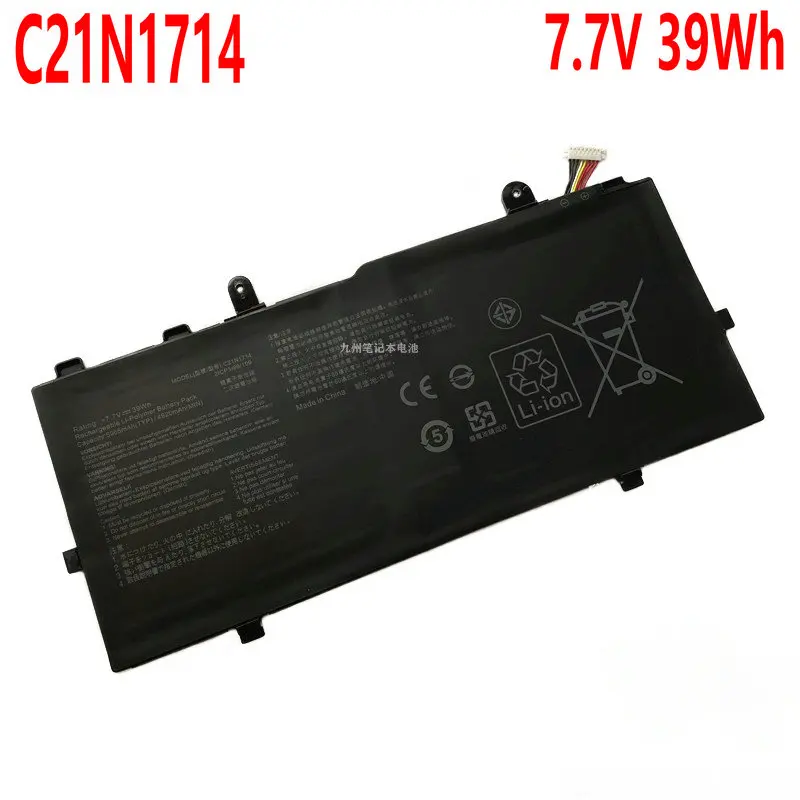 

7.7V 39Wh C21N1714 Battery for ASUS VivoBook Flip TP401 TP401N TP401M TP401NA TP401CA J401MA J401CA Laptop