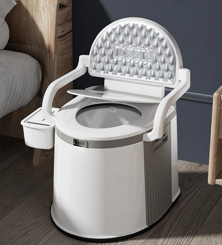 Portable toilet for the elderly Household portable toilet for the elderly pregnant woman bedpan adult toilet chair