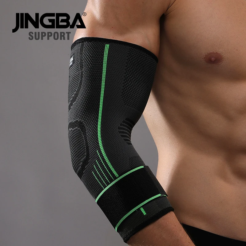 1 PC Gym Elastic Elbow Brace Golfer\'s Elbow Straps Compression Sleeve