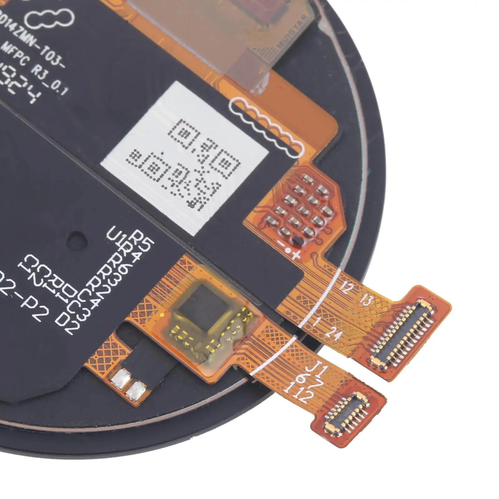 Amazfit GTR 47mm 용 AMOLED LCD 스크린, 시계 디스플레이 터치 스크린 및 디지타이저, 완전 조립 교체 예비 부품, 1.39 인치