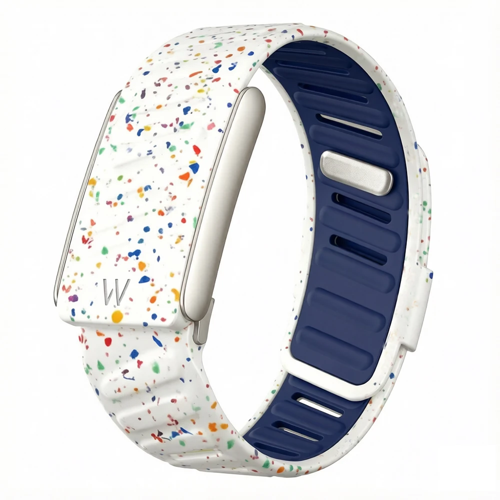 Neuestes Modell, geeignet für Whoop 5.0 MG Silikon-Sportarmband PEAK/LIFE mit U-förmigem Metallrahmen aus Titan, MG Ersatzarmband