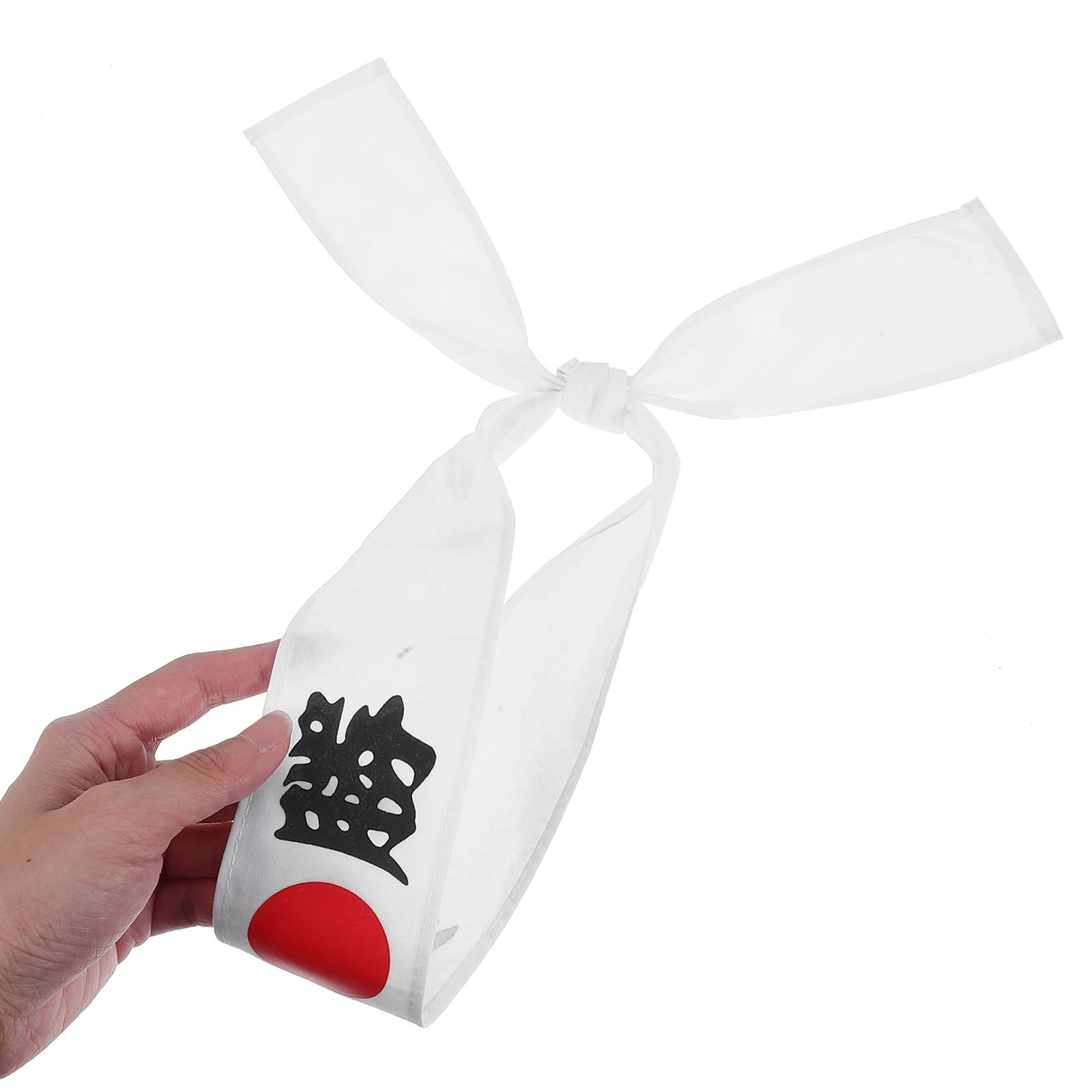 

2Pcs Japanese Karate Headband White Cotton Adjustable Tie on for Cooking Chef Sushi Costume Party Martial Arts Training