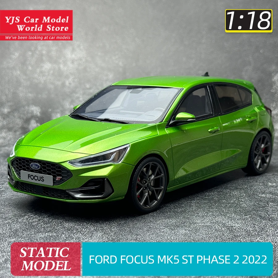 

OTTO 1:18 Ford Focus MK5 ST PHASE 2 2022 Car model resin seal can not be opened static display collection