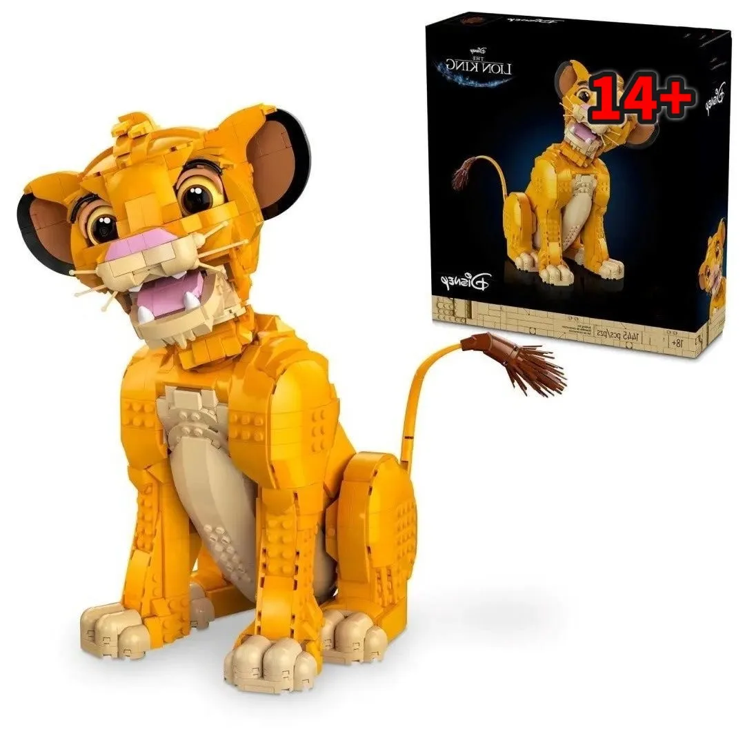 

Новинка от Disney: 43247 «Король Лев» — Симба, коллекционная модель с детализированным дизайном для детей и взрослых, подарок на Рождество.