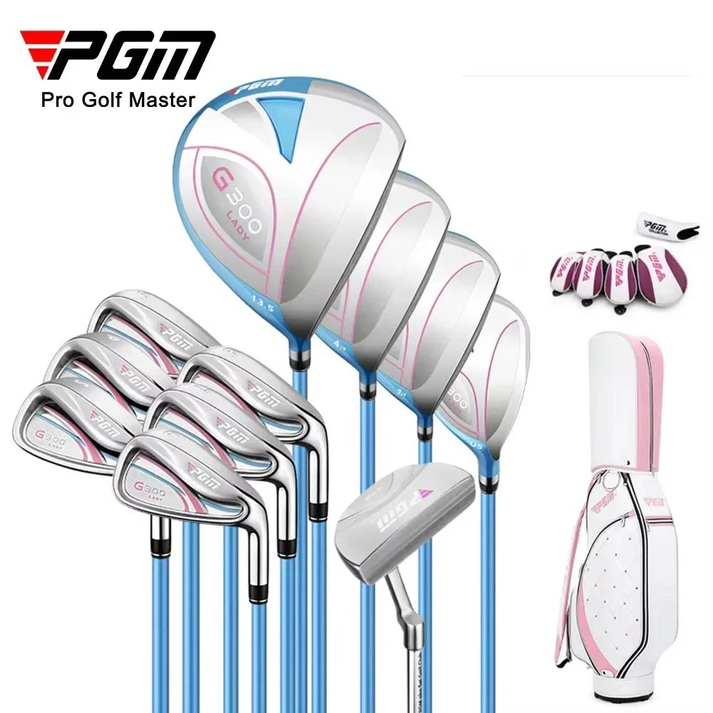 PGM Low Center of Gravity Golf Club Kit,1/4/7/US/S/6/7/8/9 Wood Driver With Golf Cover,Women Titanium Alloy Golf Club Sets