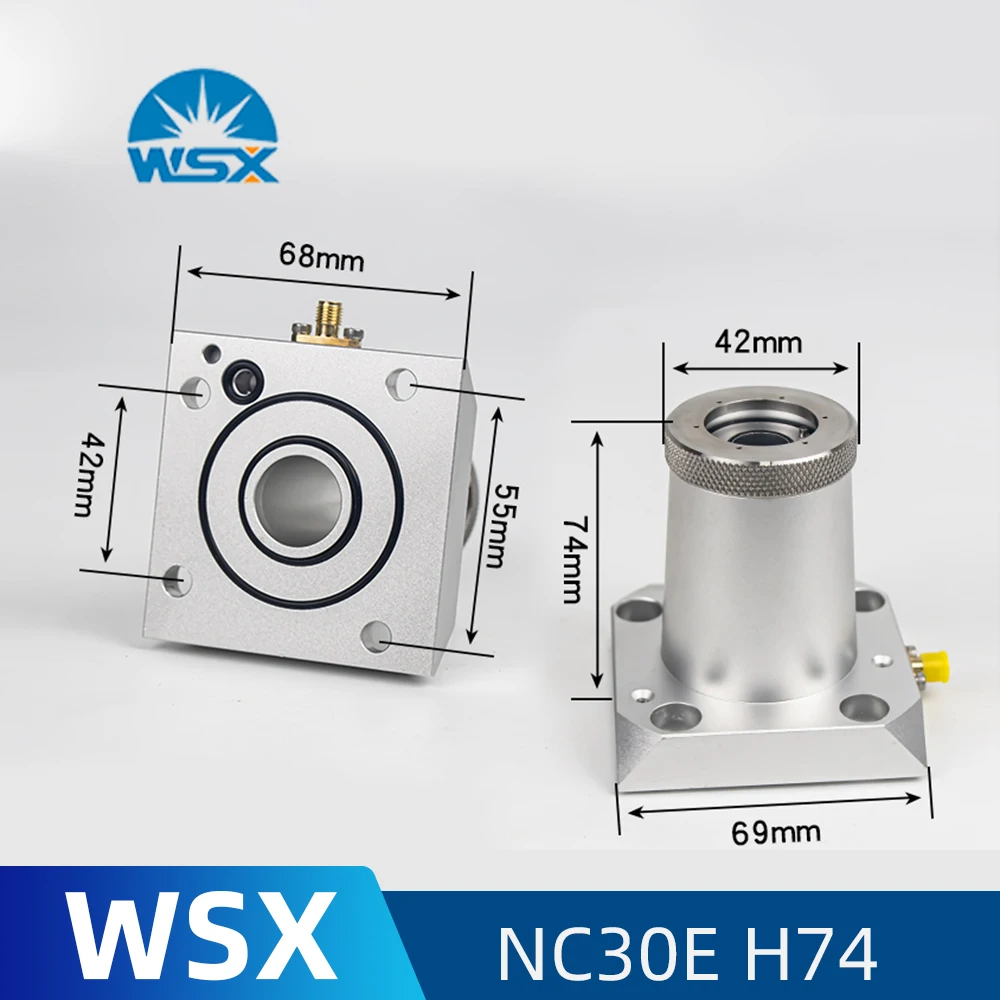 WSX TRA Laserdüsen-Sensoranschluss KC13 KC15 NC30E NC63A Kapazitätssensor für WSX Faserlaser-Schneidkopf – Detail 13