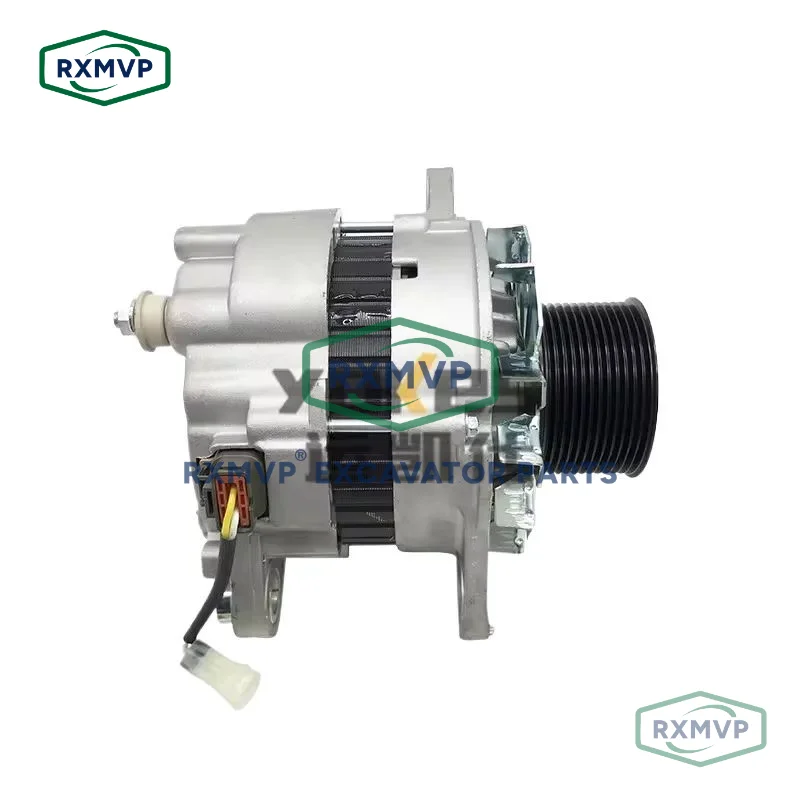 24V 55A Alternator E320D C6.4 Engine For Excavator 10R-7561 2128561 5I7982 3436803800 A004TU3599 A004U5484 A4TU3599