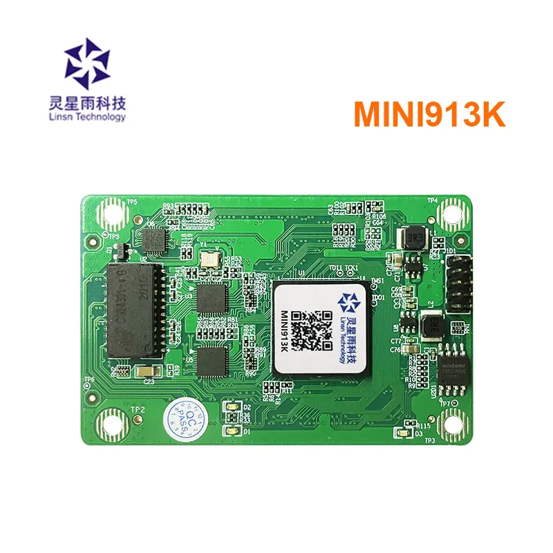 

Linsn Mini913K Маленький размер Мини-приемник Карта Мини 913K Максимум поддерживает 512X512 пикселей Realizes Высокое обновление и высокий уровень серого