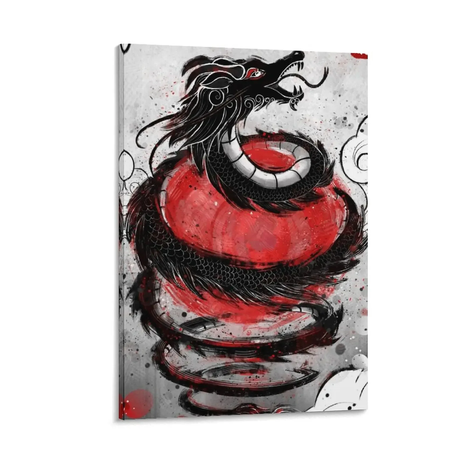 

Japanese dragon Canvas Painting room decorations aesthetic ornaments for home living room decoration Paintings for bedroom