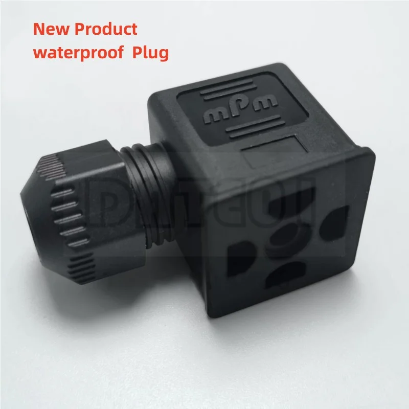 

MPM B-12 DIN43650A Junction Box Solenoid Valve Bellows Waterproof Dust Plug C18309N22/21D Hole Distance 18mm Accessories