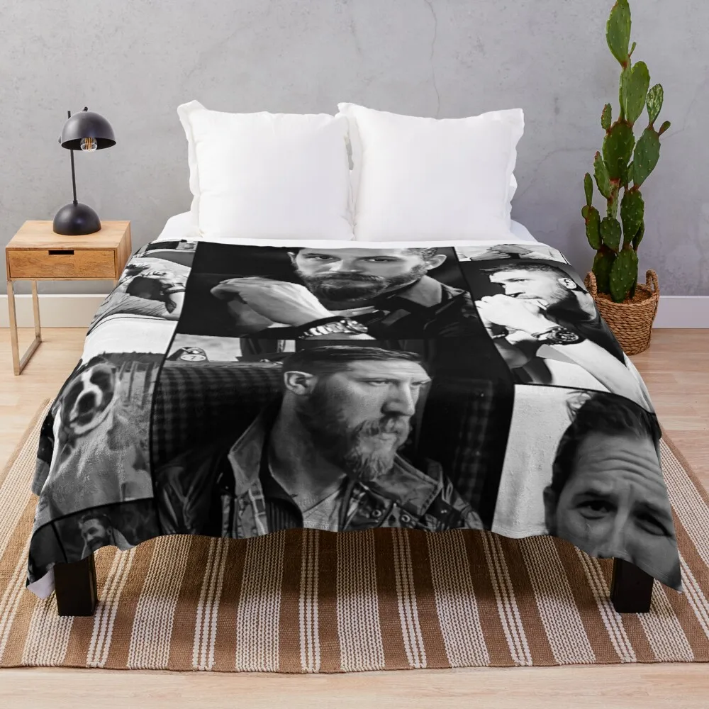 Tom Hardy College Throw Blanket blanket for decorative sofa throw blanket fur