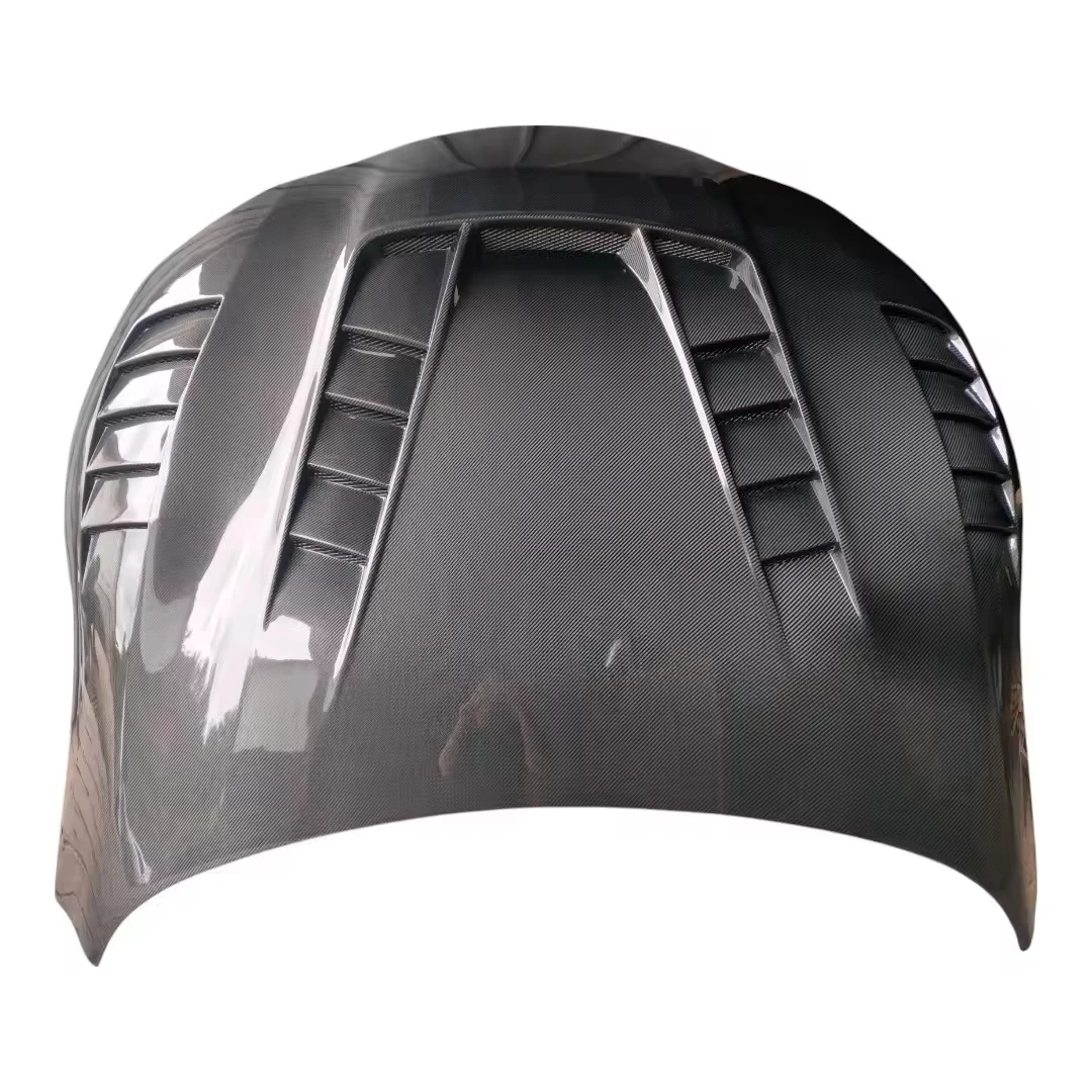 

TV Style Carbon Fiber Fibre Front Engine Hood Bonnet for A90 A91Mk5 Supra 2020 2021 2022 2023 2024,After actual vehicle test