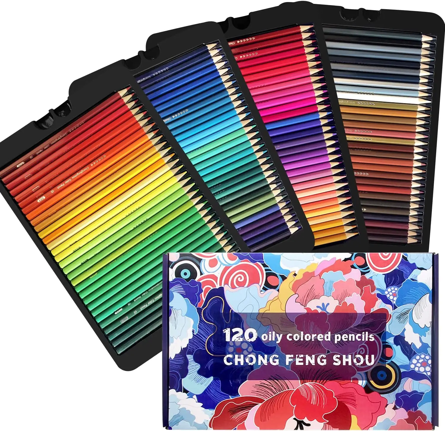 

120 Colored Pencils Professional Oil / Watercolor Pencils Set for Adults Kids Beginners Coloring, Blending ,Layering