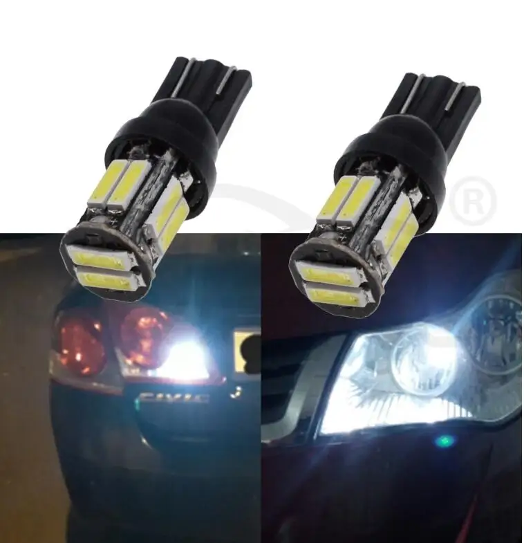 4PCS T10 W5W Car Turn Side Light Marker Lamp for Ford Focus MK2 MK3 MK4 kuga Escape Fiesta Ecosport Mondeo Fusion