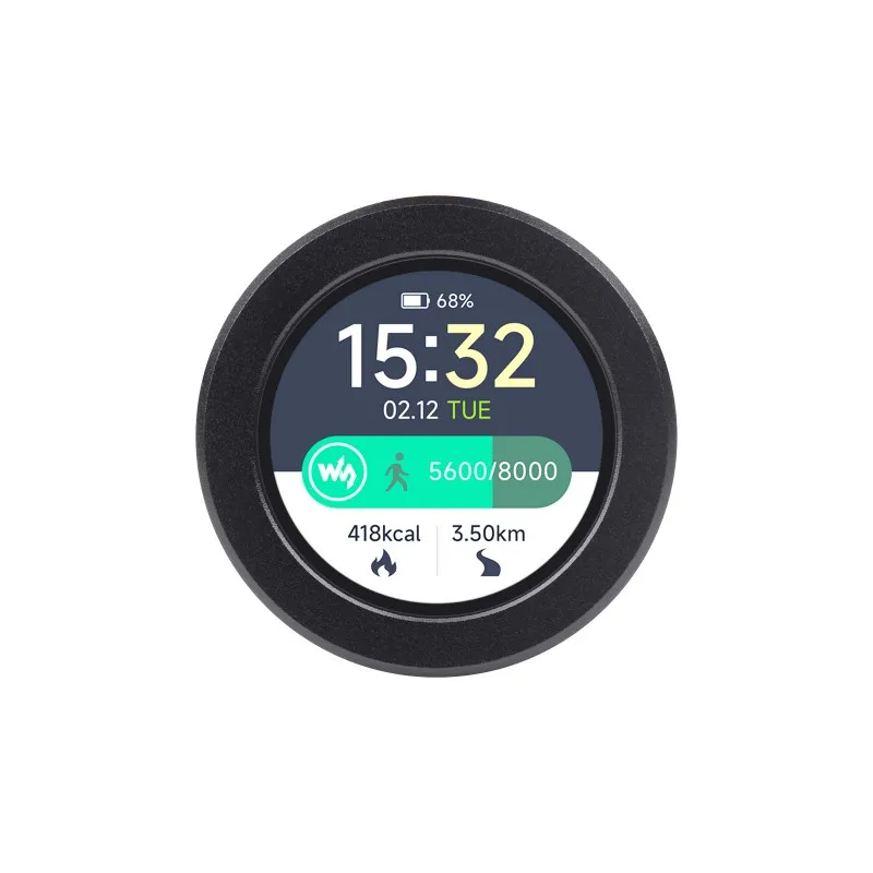 Waveshare RP2350 MCU Board,With 1.28inch Round Touch LCD,Dual-core & Dual-architecture Design,240×240 Pixels,65K Color,IPS Panel